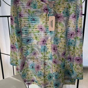 Madison Leigh Floral Women's Top - Multicolor